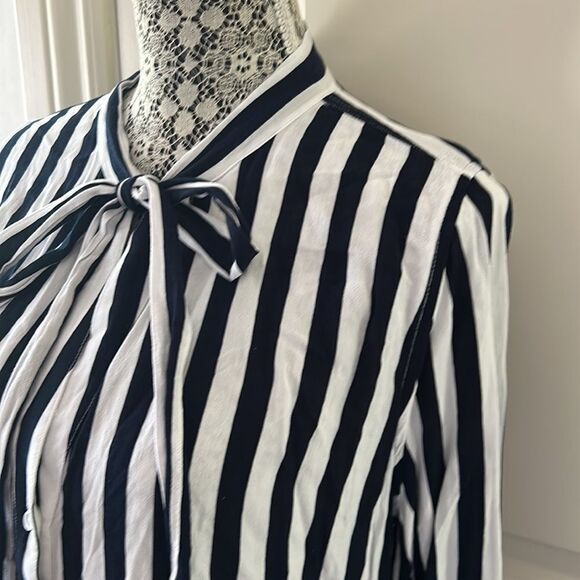 Rails large collette navy and white striped sailor blouse - Picture 7 of 13